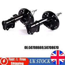 For Fiat 500 2007-2023 Front Pair - Shock Absorbers Pair 50708669 50708670
