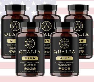 #ad #ad 5 Pack Qualia Mind Brain 2.0 Supplement Nootropics 600 Capsules New $44.95