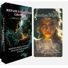 Repair Evolution Growth Oracle Cards - NWOT