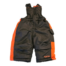 Pacific Trail Kids Size 9M Gray and Orange Snow Pants