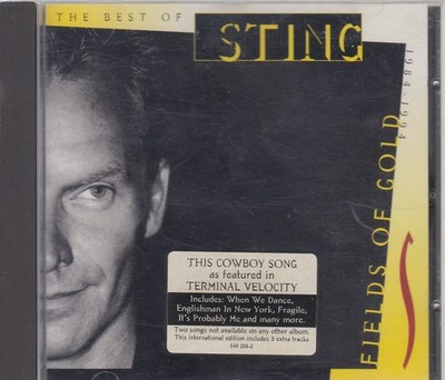   CD-Album   STING ''Fields Of Gold: The Best Of Sting 1984-1994''