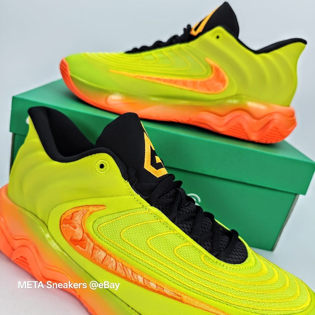 Nike US 12 Men's Yellow Orange Halloween Giannis Immortality 4   FQ3680 301  New thumbnail 12