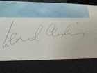 Leonard Cheshire VC pencil signed Tirpitz 617 Squadron RAF WW2