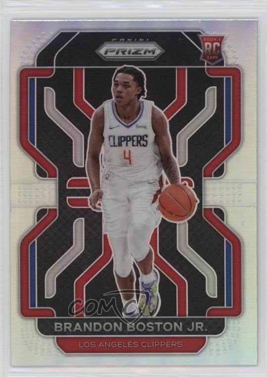 2021-22 Panini Prizm Silver Prizm Brandon Boston Jr #330 16rv