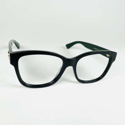 GUCCI Brille SCHWARZ ECKIG Brillengestell MOD: GG0038ON 011