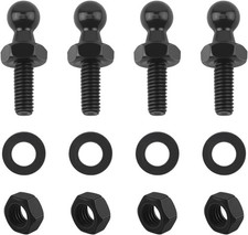 4PCS Car with Spacers Nuts,M6 Car Gas Struts Ball Stud Kit as Critical Conn...