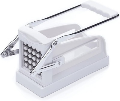 KitchenCraft Kartoffelhäcksler, Profi-Späneschneider, 23,5 x 1,5 x 12 cm, weiß