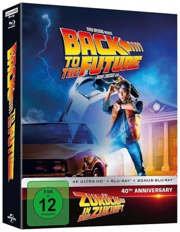 Zurück in die Zukunft - 4K Ultra HD + Blu-ray - Steelbook # UHD+BLU-RAY-NEU - Bild 3 von 4