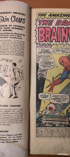 Amazing Spider-Man #59 1st MJ Coverr; 1st Brainwasher; 1st Gwen Stacy Kiss! LMG - Picture 13 of 23