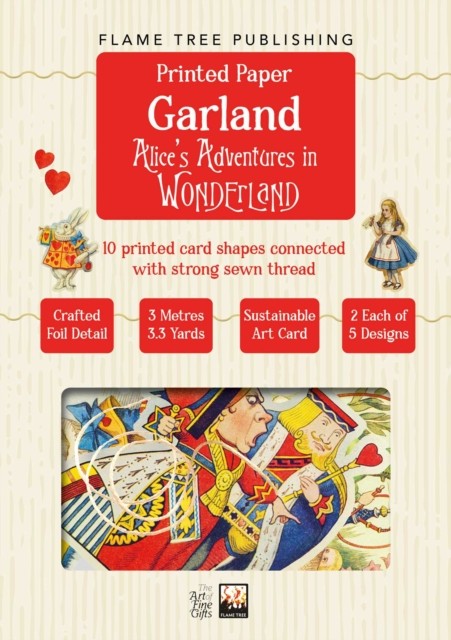Alices Adventures in Wonderland Paper Garland by  Flame Tree... - 9781806942329 - Image 3