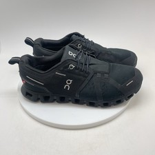 On Cloud 5 Sneakers Womens 9.5 59.98838 Black Waterproof Running Gym Shoes