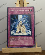 Yugioh * Spiritual Water Art - Aoi * 1st Edition * CRV-EN051