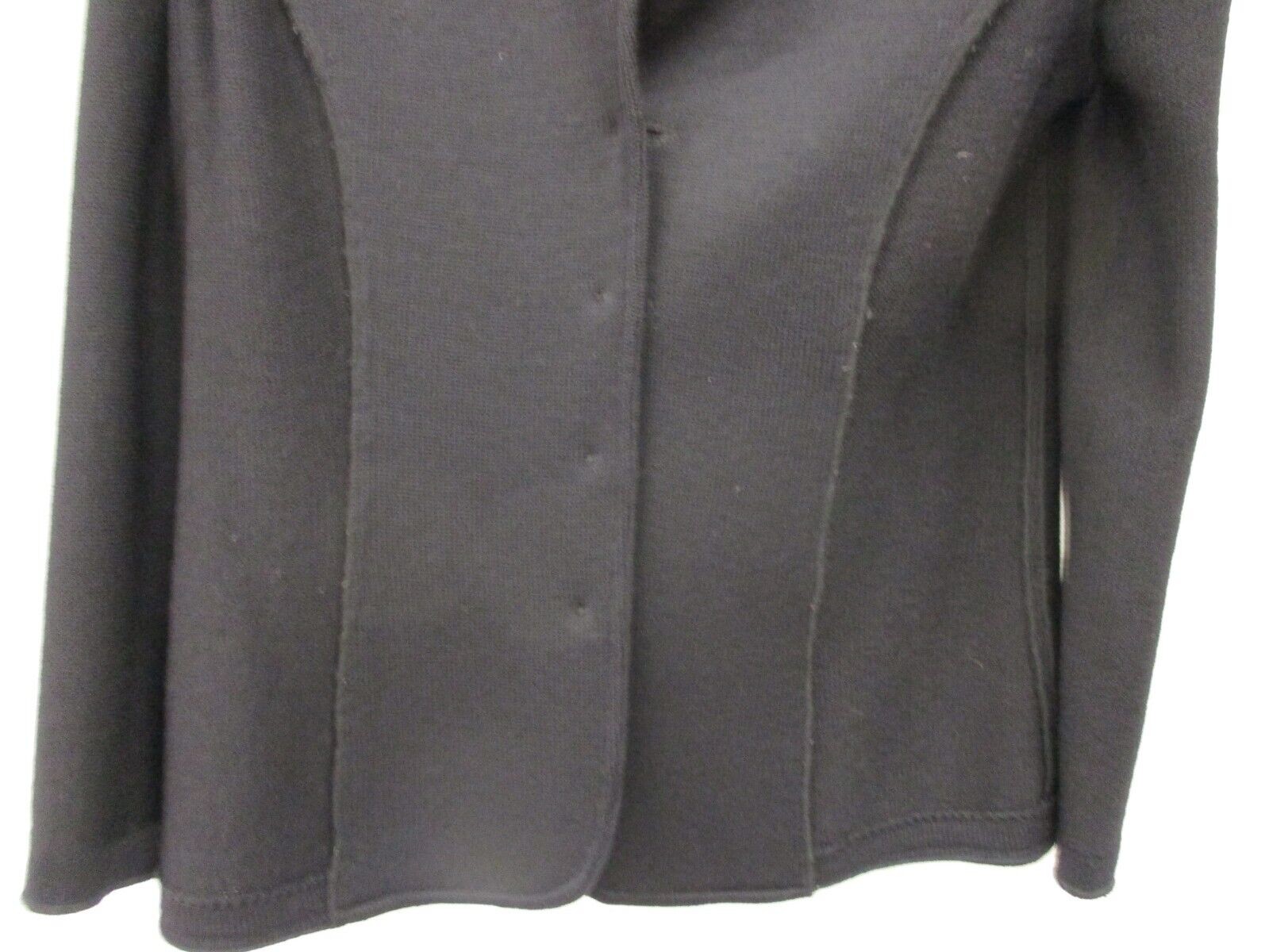 St. John Basics Black Colored 4-Button Jacket Lon… - image 8