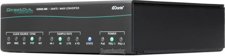 DirectOut EXBOX.MD Dante/MADI Converter