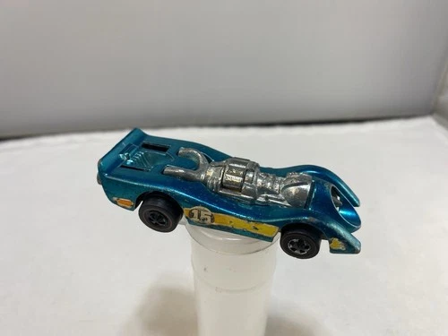 Vintage Hot Wheels Redline Jet Threat Aqua