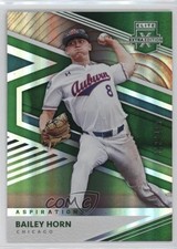 2020 Panini Elite Extra Edition Aspirations Green /499 Bailey Horn #149 0e23