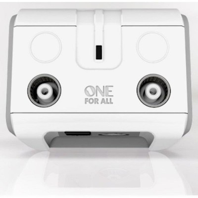 One For All Two Way TV Signal Booster Splitter With 4G Filter