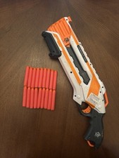 Nerf N-Strike Elite Rough Cut 2x4 Blaster Dart Gun 24 Rounds Tested and Works