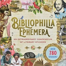 Bibliophilia Ephemera Sticker Book (Paperback or Softback)