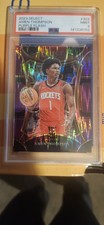 Panini Select 2023-24 Amen Thompson #322 Purple Flash Mezzanine Rookie /175