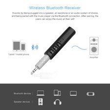 Bluetooth 4.1 Audio Receiver Adapter 3.5mm AUX Wireless Stereo Car Speaker USB