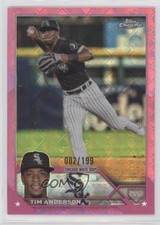 2023 Topps Chrome Logofractor Edition Pink Refractor 2/199 Tim Anderson #211 0c6