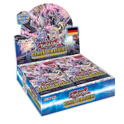 Yu-Gi-Oh! Valiant Smashers - 24 Booster Display - DEUTSCH - NEU & OVP!