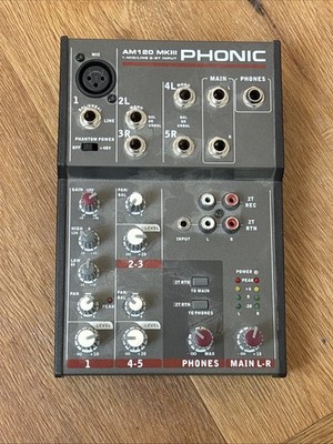 Phonic AM 120 MKIII Mischpult Modul Gebraucht Guter Zustand