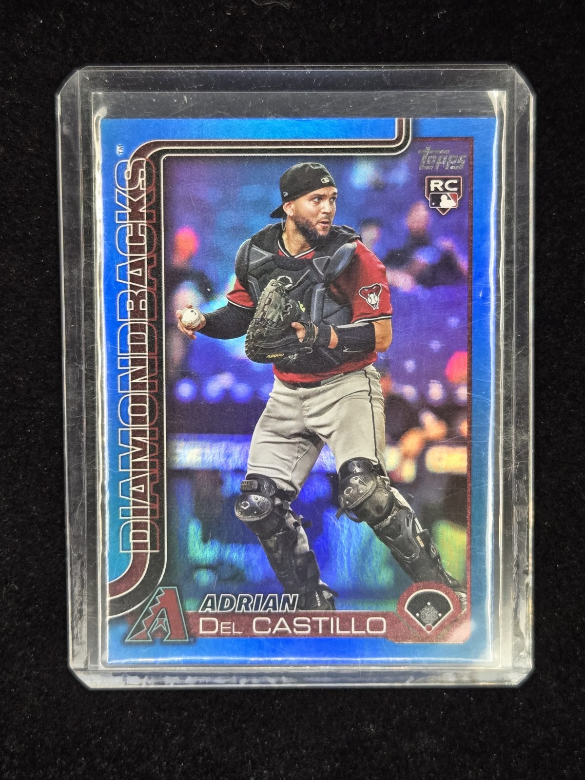 2025 Topps Series 1 Adrian Del Castillo #226 Blue Holo Foil (065/150)