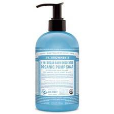 Image of Dr Bronner Organic Baby Pump Soap - 355ml