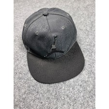 Jordan Youth Hat Elephant Print Snapback Grey Black Metal Jumpman 1623-693 Kids