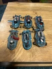 6x JOE 90 Joe's Mac's Jet Cars 1960s Die-Cast Dinky Toys vintage Gerry Anderson.