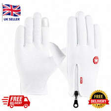 Men Women Cycling Winter Warm Sport Gloves Touchscreen Outdoor Fishing Splash-pr