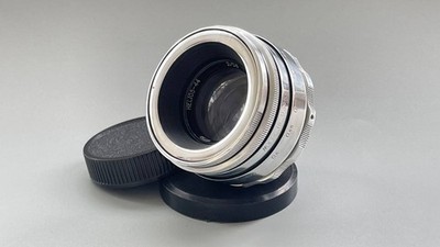 Objektiv HELIOS 44 2 / 58mm Cine Mod Lens, Soviet Helios 44-2 58mm/f2 Silber