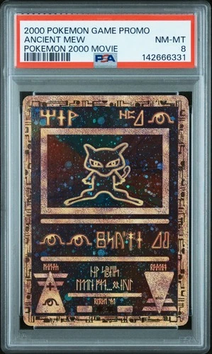 2000 POKEMON GAME MOVIE POKEMON 2000 MOVIE ANCIENT MEW PSA 8