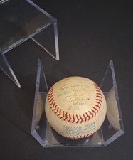 1971 MLB All-Star Autographed Baseball Jackson-Carew-Killebrew + ( 8 Autos )