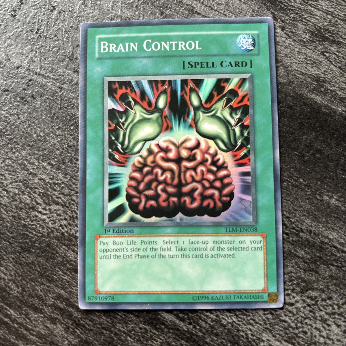brain control yugioh card Brain Control - TLM-EN038 - LP - 1st Ed - ULTIMATE - Yu-Gi-OH!