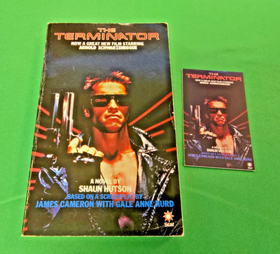 The Terminator ***1st/2nd STAR EDITION!!*** Shaun Hutson 1984 Novel #3