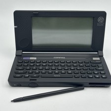 Compaq C140 Windows CE Handheld PC Vintage PDA With Stylus  Card PARTS ONLY