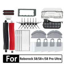 For Roborock S8,S8 Plus,S8+,S8 Pro Ultra,G20 Vacuum Part Brushes Filter Mop Bags