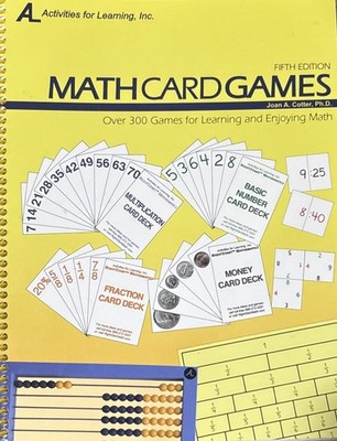 RightStart Mathematics Right Start Math Card Games Book & DVD 5th Edition used