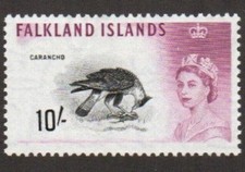 Estampilla Islas Malvinas 141 - Carancho