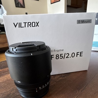 Viltrox EVO 85mm f/2.0 AF Full Frame Lens for Sony E-Mount (AF 85/2.0 FE)