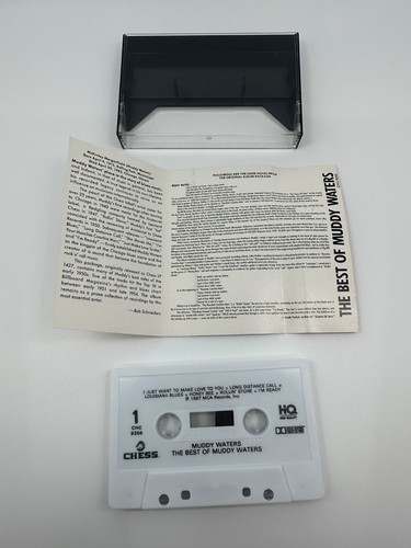 Muddy Waters - The Best Of - Cassette - Chess / MCA Records 1987 Blues Roots - Picture 2 of 2