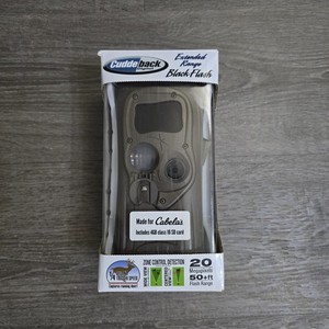 Cuddeback 20 Megapixel Extended Range IR Flash Trail Camera F3-20 Works!