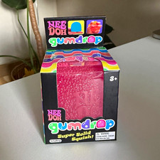 Schylling NeeDoh Gumdrop Pink Authentic Sugar Squish Fidget Toy NEW SEALED