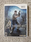 Resident Evil 4 -- Wii Edition (Nintendo Wii, 2007) COMPLETE GREAT!