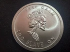 LOT 1 Silver Slave Queen 2013 1ozt .999 Rare Wide Reed From Original Roll SBSS-c