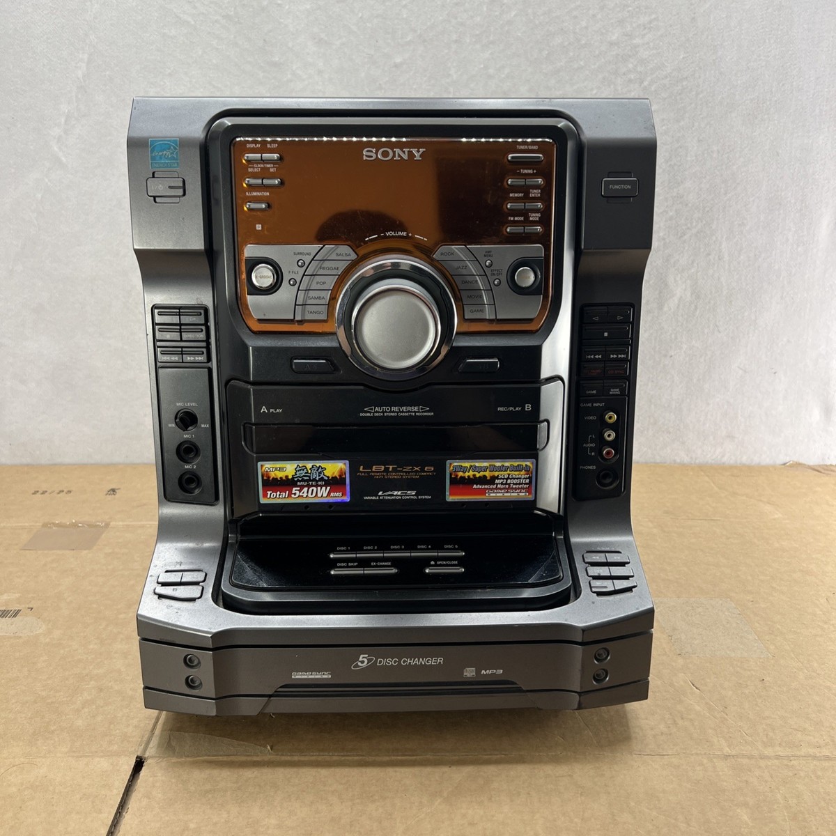 ソニー Best Buy: Sony Muteki Mini Hi-Fi System iPod Supported LBT-ZX66i