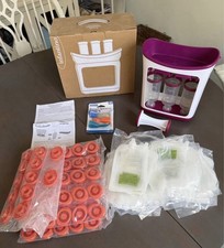 Infantino Squeeze Pouch Filling Station Baby Toddler Food w/ Pouches  Lids